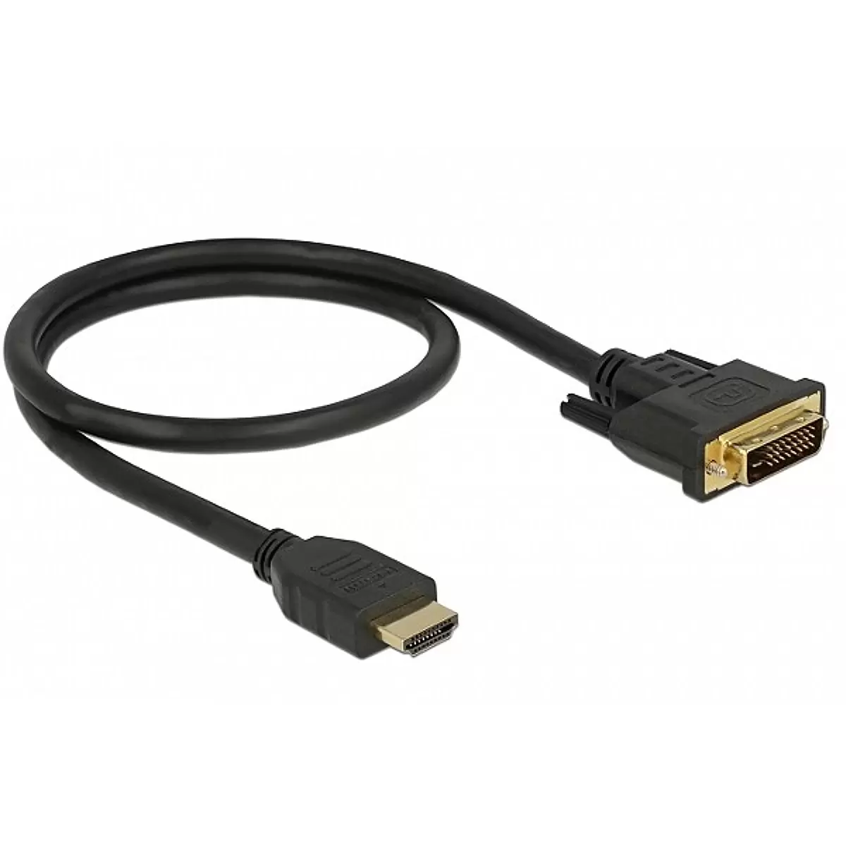 DELOCK Cable DVI 18+1 > HDMI-A 2 m bl.